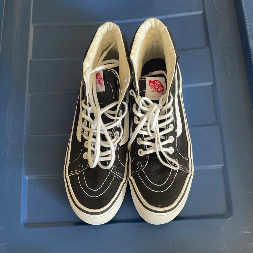 platform hi-top vans